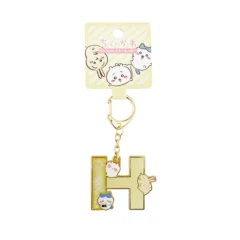 Chiikawa Alphabet “H” Keychain