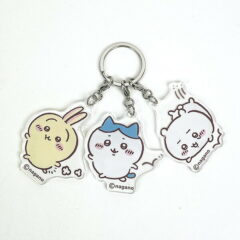 Chiikawa 3-Piece Acrylic Keychain (Chiikawa / Hachiware / Usagi)